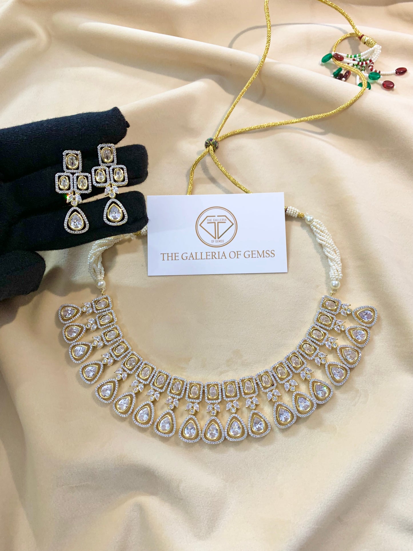 Leela AD kundan necklace