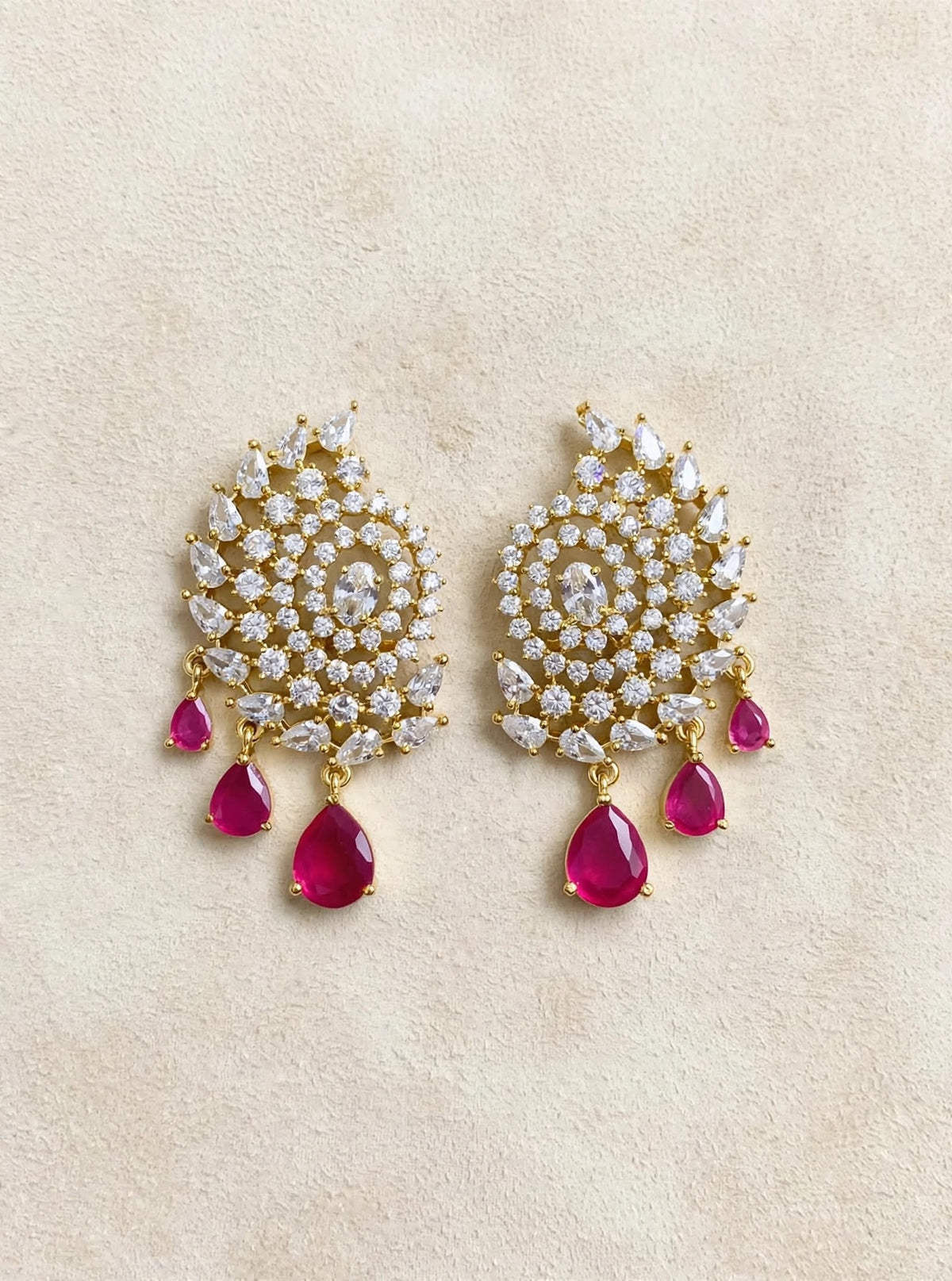 Lyra droplet earrings