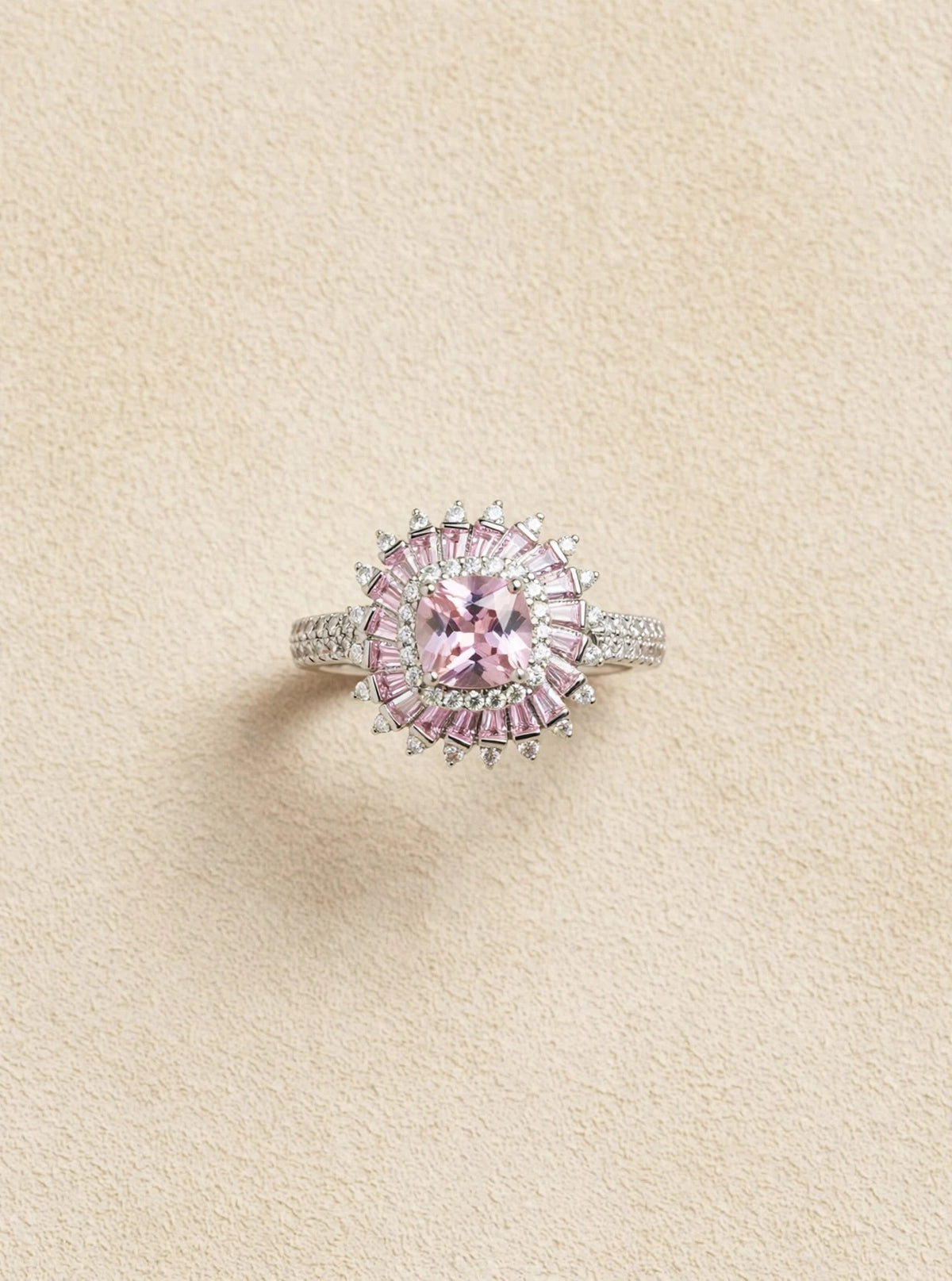 Aria Sunburst - Royal Ballerina Cocktail Ring