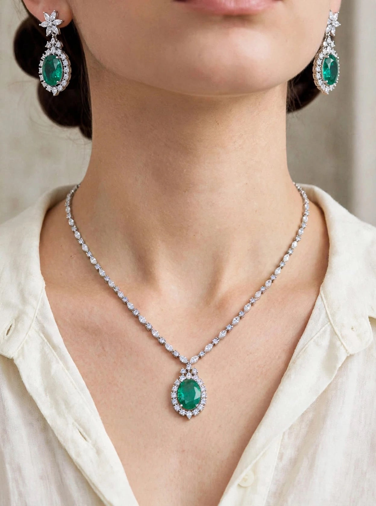 Ana diamond set