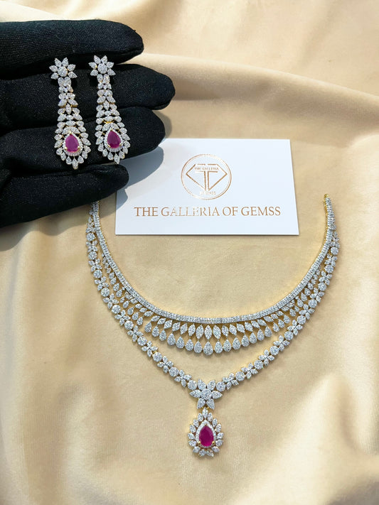 Raima Ruby Necklace