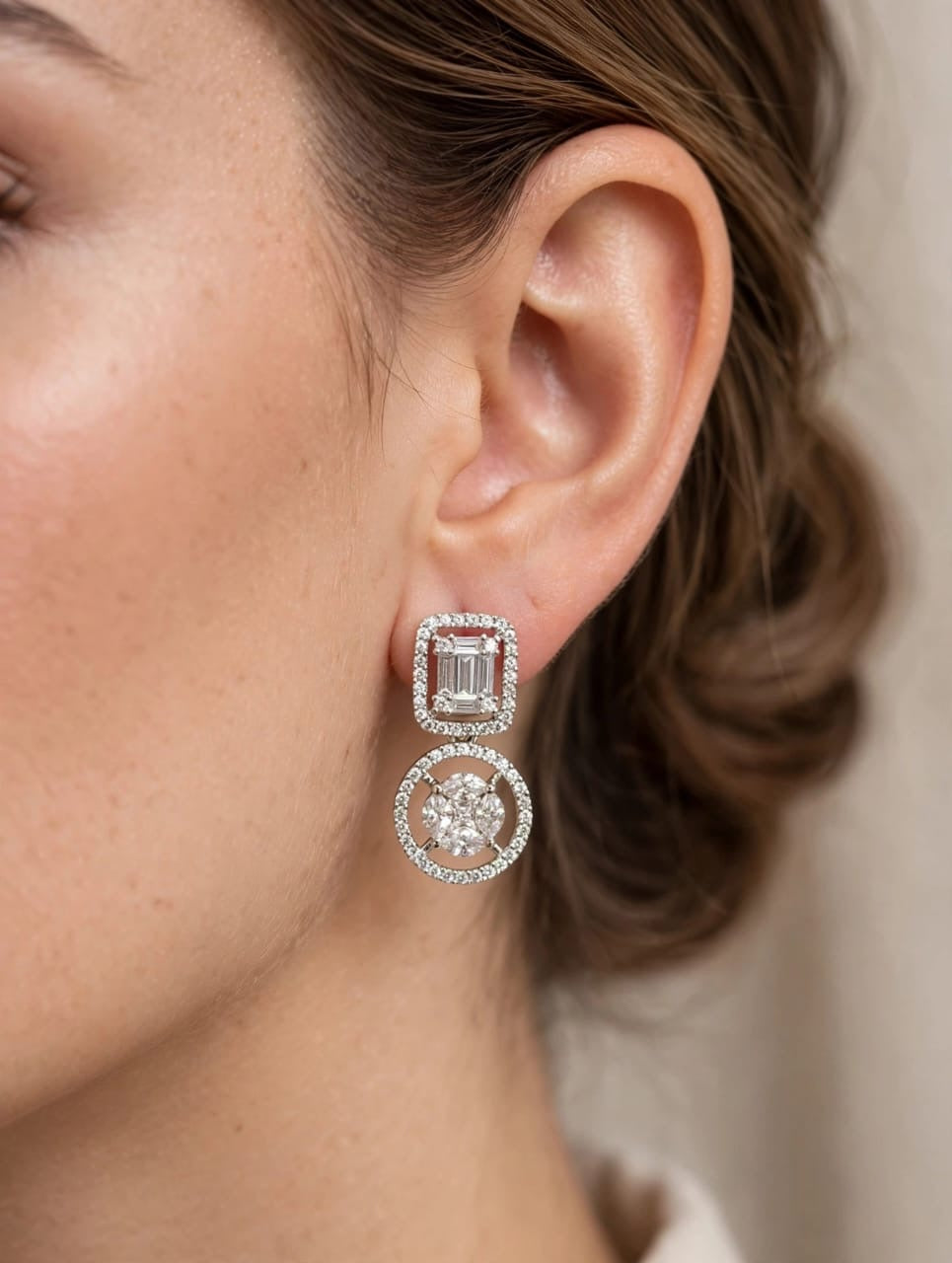 The Elise Art-Deco Earrings