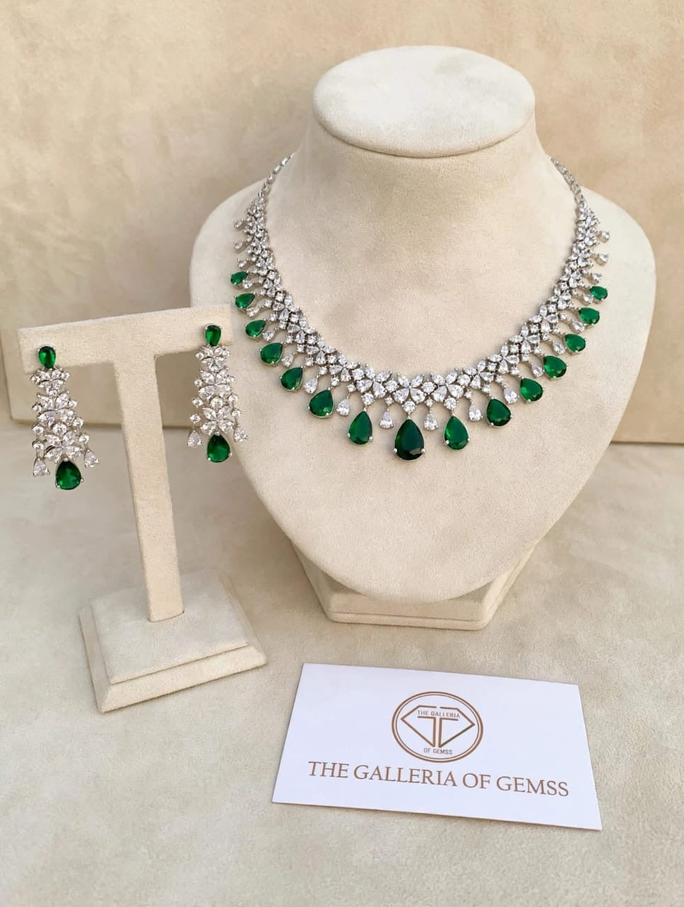 Adah diamond droplet necklace