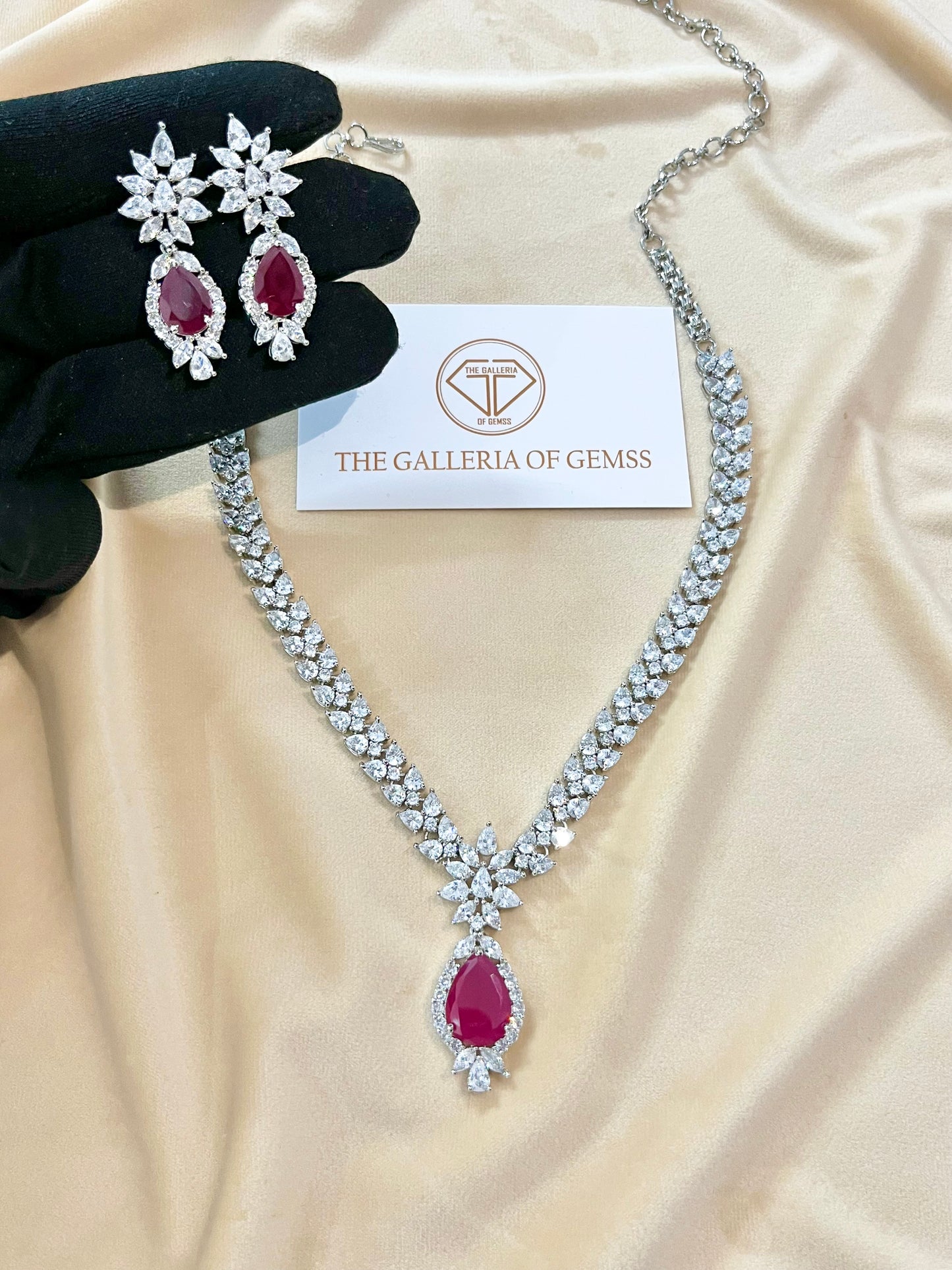 Marina Ruby Necklace