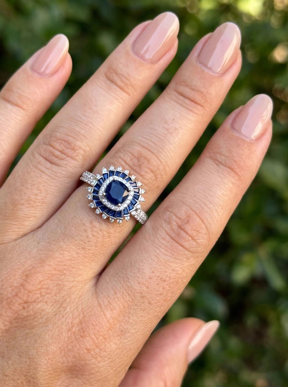 Aria Sunburst - Royal Ballerina Cocktail Ring