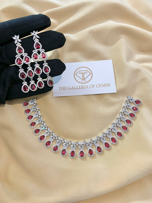 Haya ruby necklace