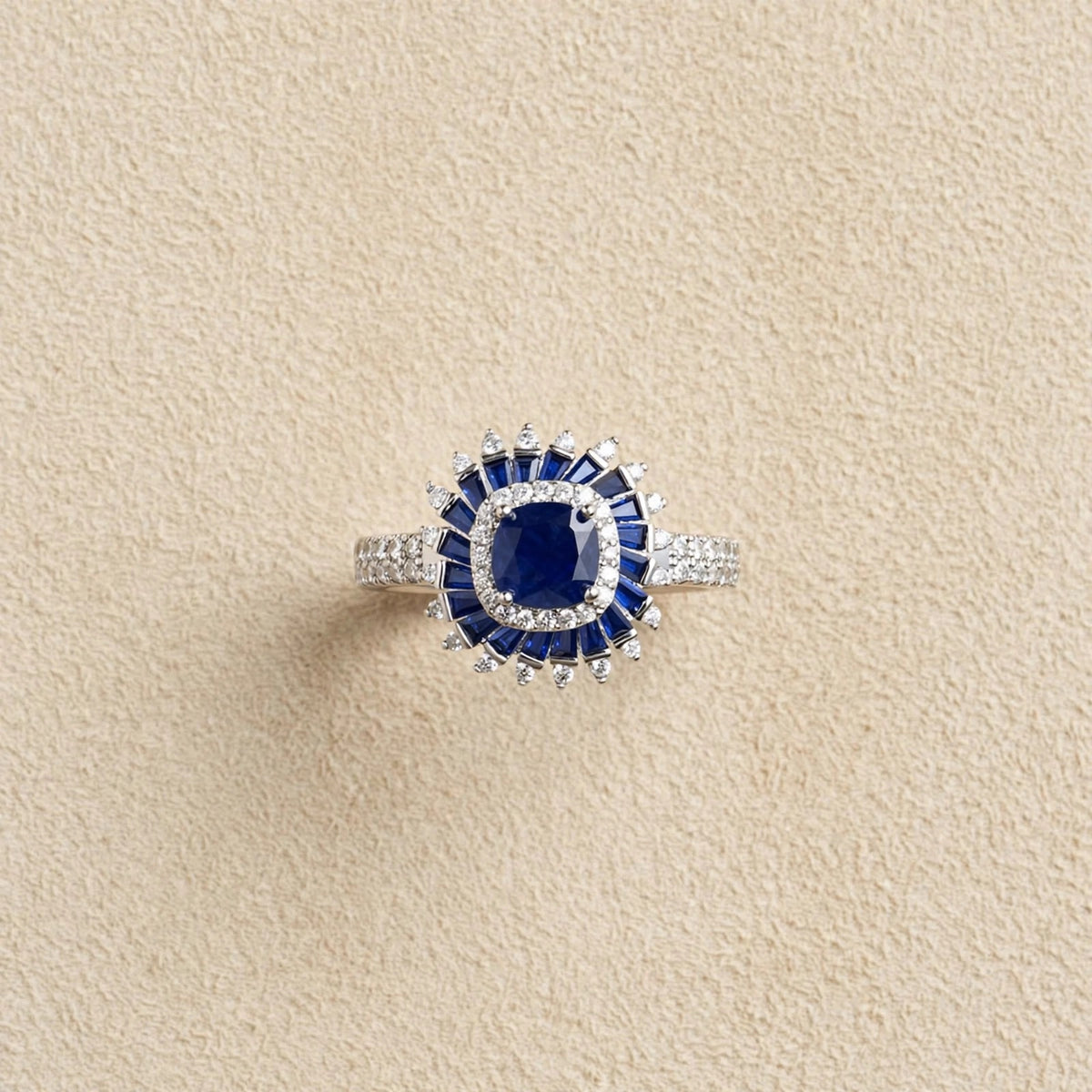 Aria Sunburst - Royal Ballerina Cocktail Ring
